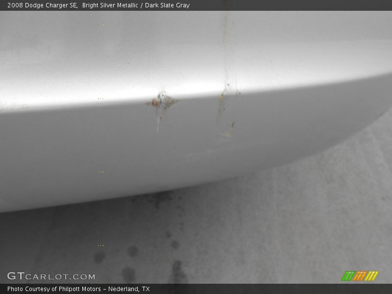Bright Silver Metallic / Dark Slate Gray 2008 Dodge Charger SE