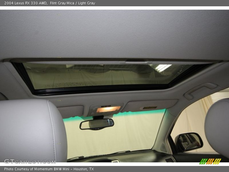 Flint Gray Mica / Light Gray 2004 Lexus RX 330 AWD