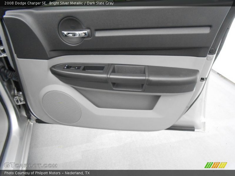 Bright Silver Metallic / Dark Slate Gray 2008 Dodge Charger SE