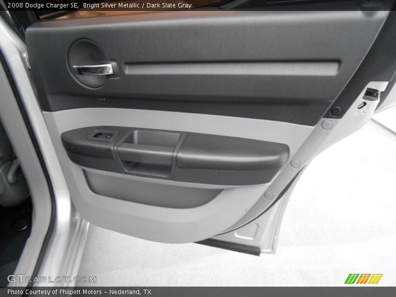 Bright Silver Metallic / Dark Slate Gray 2008 Dodge Charger SE