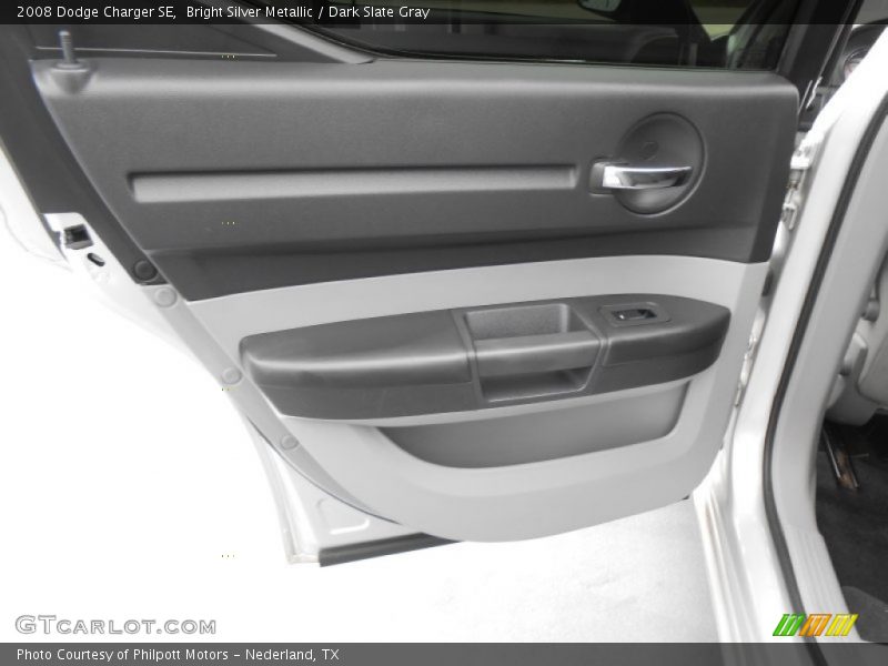 Bright Silver Metallic / Dark Slate Gray 2008 Dodge Charger SE
