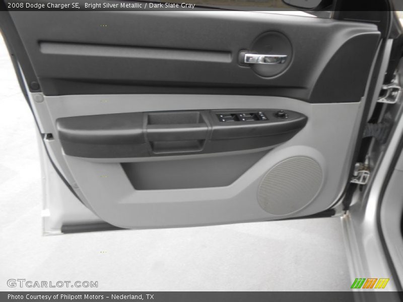 Bright Silver Metallic / Dark Slate Gray 2008 Dodge Charger SE