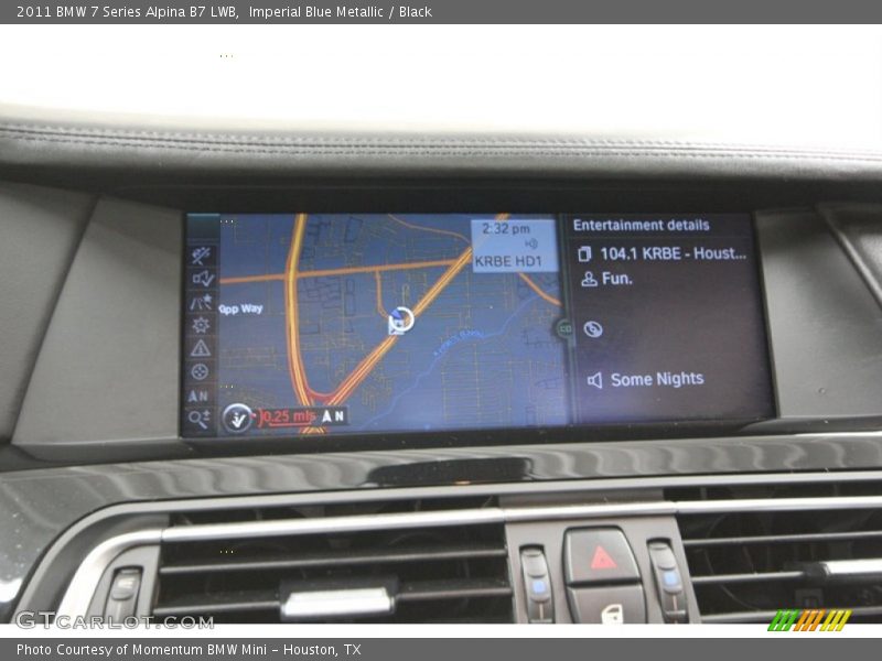 Navigation of 2011 7 Series Alpina B7 LWB