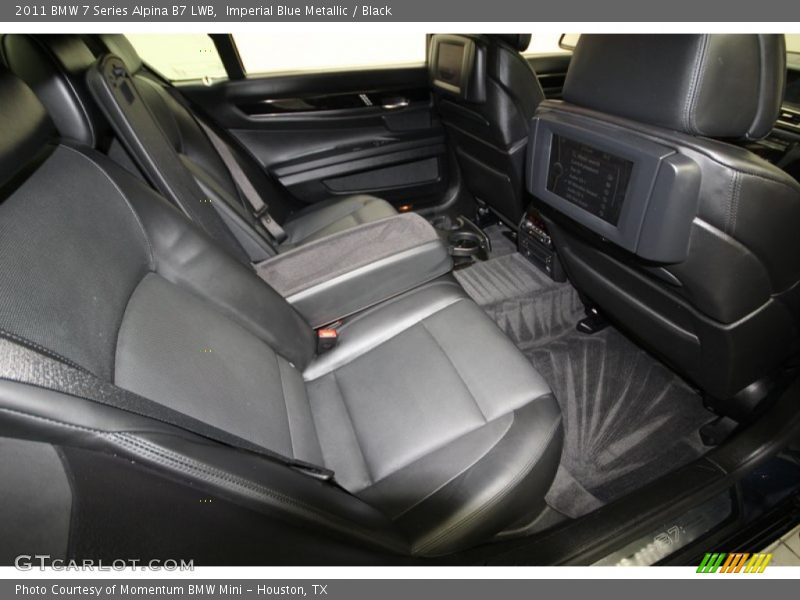Rear Seat of 2011 7 Series Alpina B7 LWB
