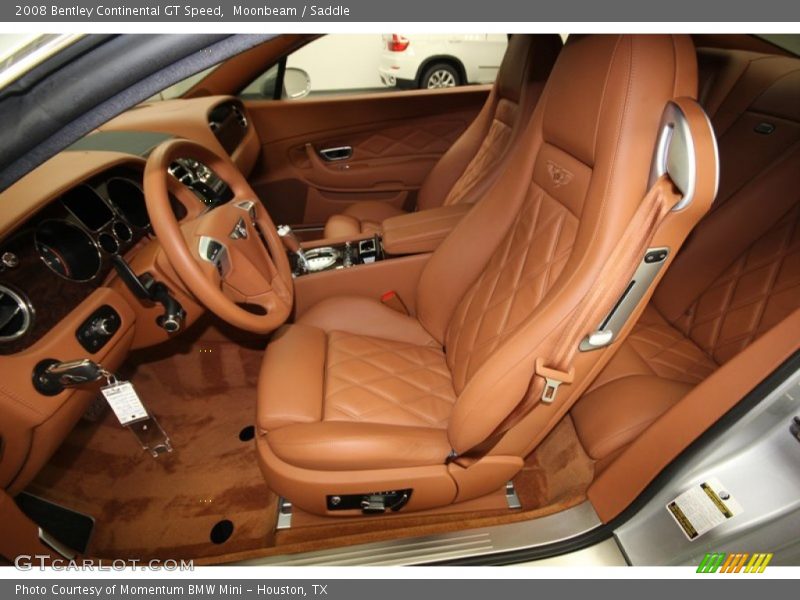 Front Seat of 2008 Continental GT Speed