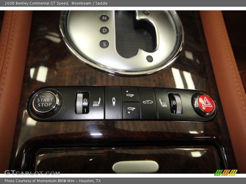 Controls of 2008 Continental GT Speed