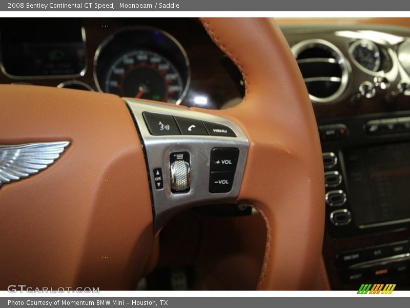 Controls of 2008 Continental GT Speed