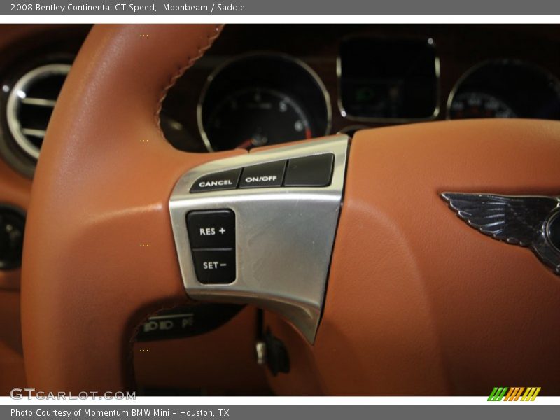 Controls of 2008 Continental GT Speed