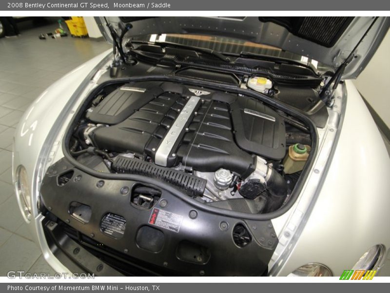  2008 Continental GT Speed Engine - 6.0L Twin-Turbocharged DOHC 48V VVT W12