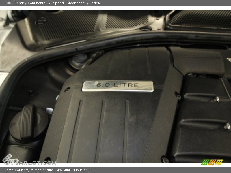  2008 Continental GT Speed Engine - 6.0L Twin-Turbocharged DOHC 48V VVT W12