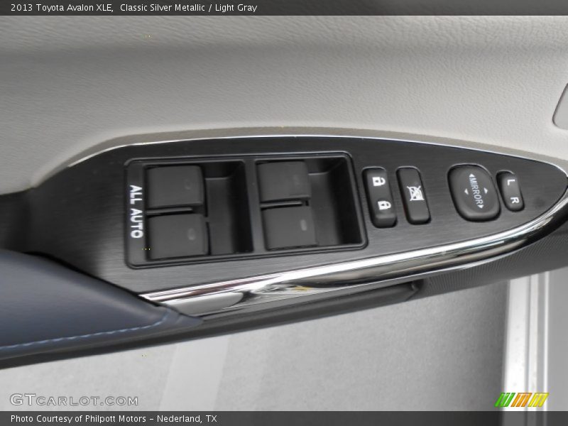 Controls of 2013 Avalon XLE
