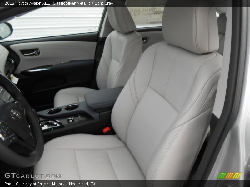  2013 Avalon XLE Light Gray Interior