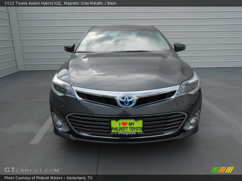 Magnetic Gray Metallic / Black 2013 Toyota Avalon Hybrid XLE