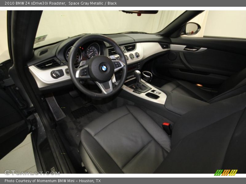 Space Gray Metallic / Black 2010 BMW Z4 sDrive30i Roadster