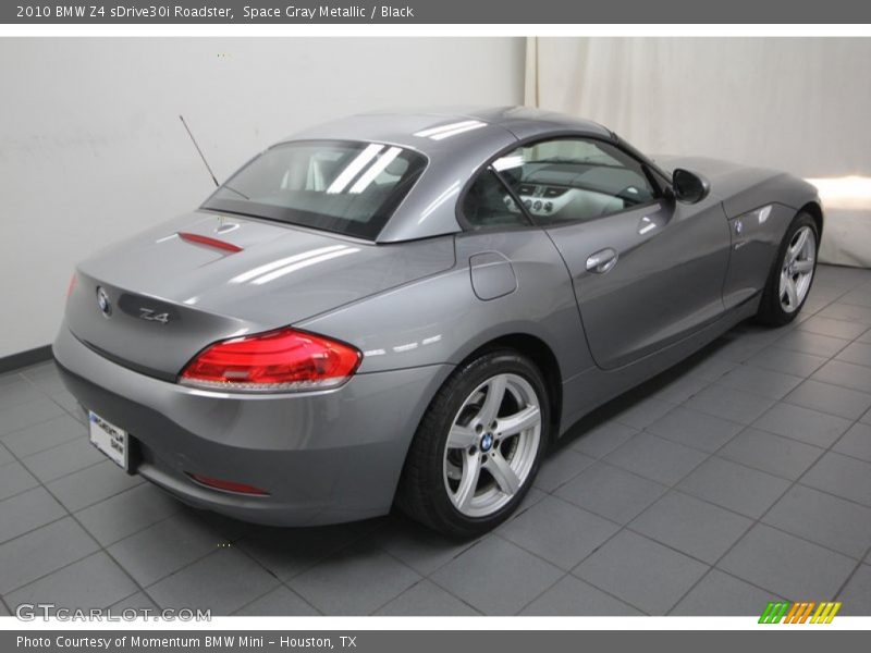 Space Gray Metallic / Black 2010 BMW Z4 sDrive30i Roadster