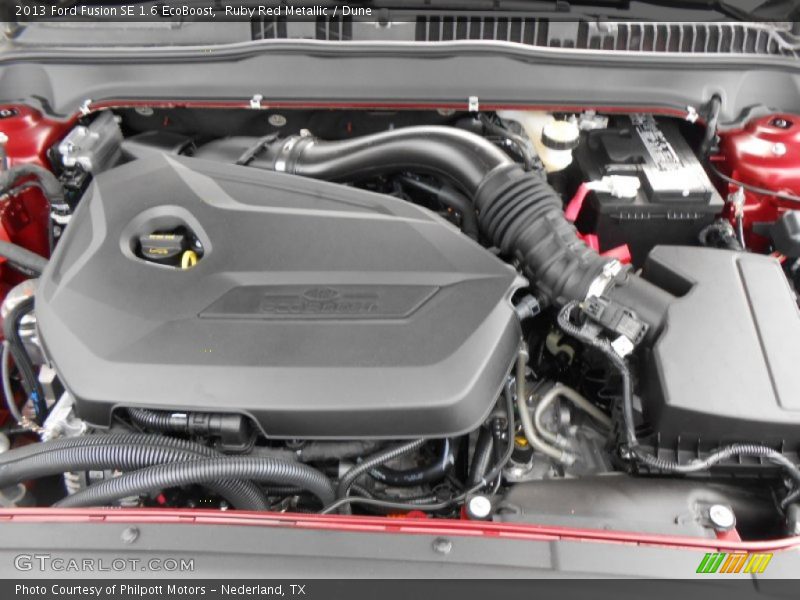  2013 Fusion SE 1.6 EcoBoost Engine - 1.6 Liter EcoBoost DI Turbocharged DOHC 16-Valve Ti-VCT 4 Cylinder