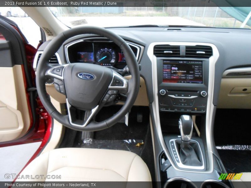 Dashboard of 2013 Fusion SE 1.6 EcoBoost