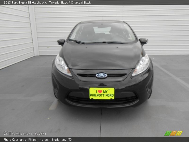 Tuxedo Black / Charcoal Black 2013 Ford Fiesta SE Hatchback