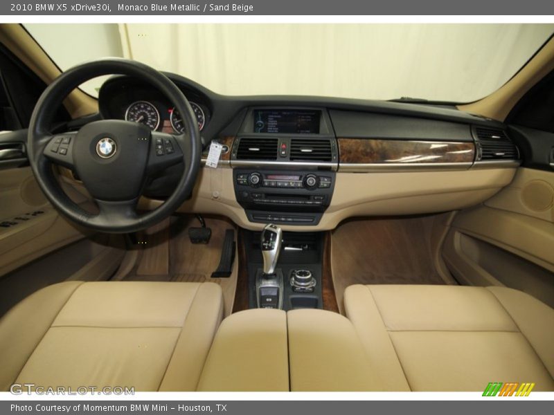 Monaco Blue Metallic / Sand Beige 2010 BMW X5 xDrive30i