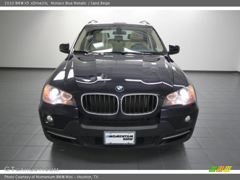 Monaco Blue Metallic / Sand Beige 2010 BMW X5 xDrive30i