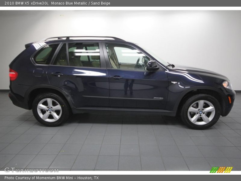 Monaco Blue Metallic / Sand Beige 2010 BMW X5 xDrive30i