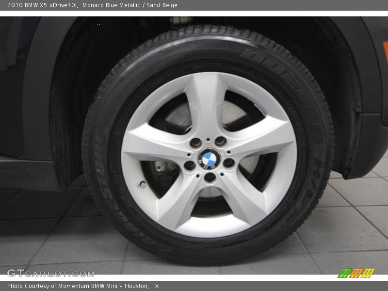 Monaco Blue Metallic / Sand Beige 2010 BMW X5 xDrive30i