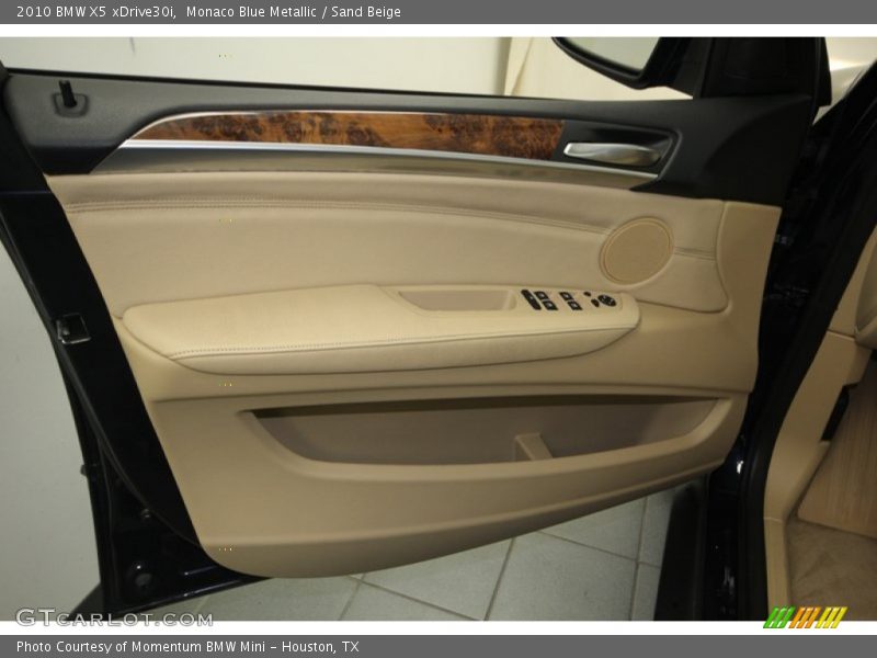 Monaco Blue Metallic / Sand Beige 2010 BMW X5 xDrive30i