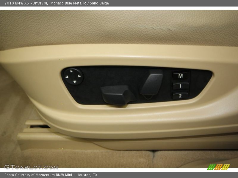 Monaco Blue Metallic / Sand Beige 2010 BMW X5 xDrive30i