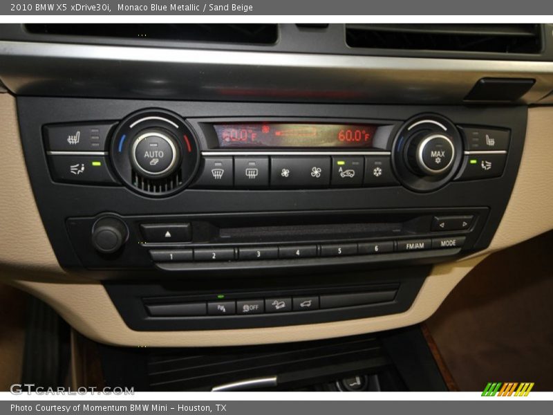 Monaco Blue Metallic / Sand Beige 2010 BMW X5 xDrive30i