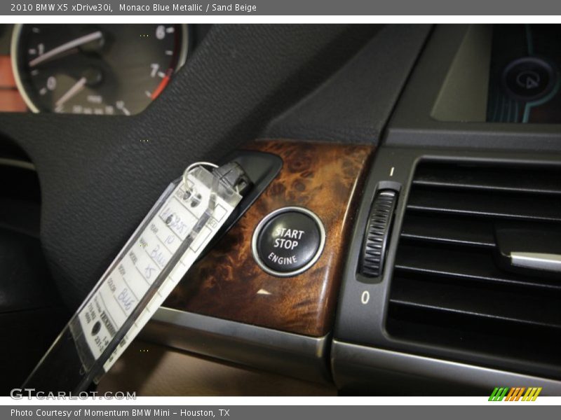 Monaco Blue Metallic / Sand Beige 2010 BMW X5 xDrive30i