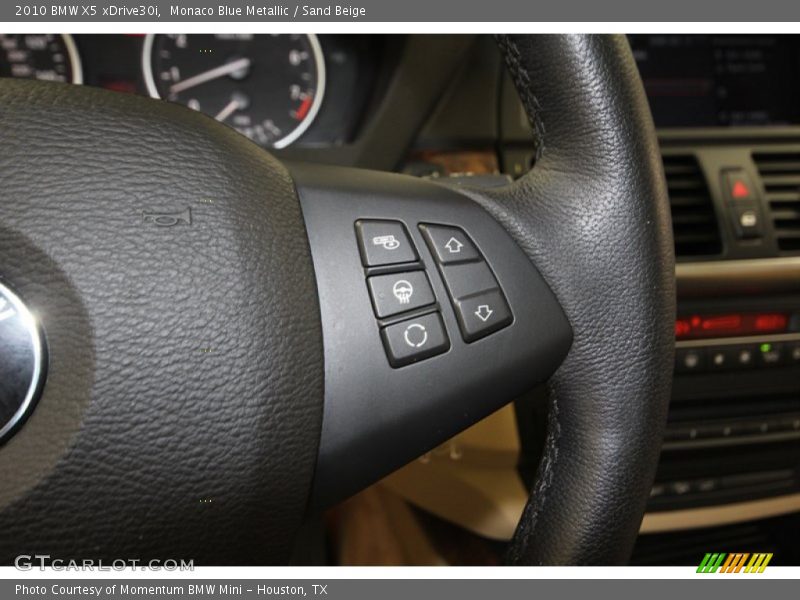 Monaco Blue Metallic / Sand Beige 2010 BMW X5 xDrive30i