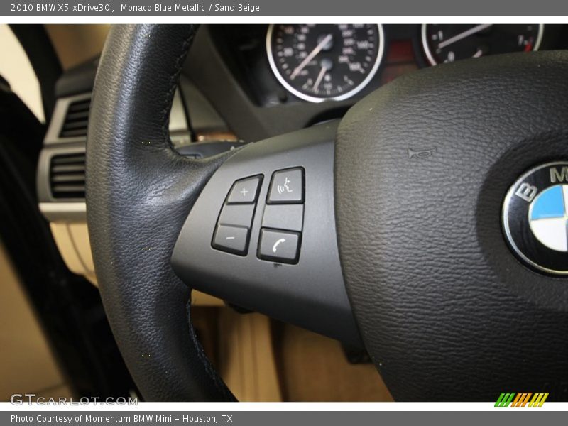 Monaco Blue Metallic / Sand Beige 2010 BMW X5 xDrive30i