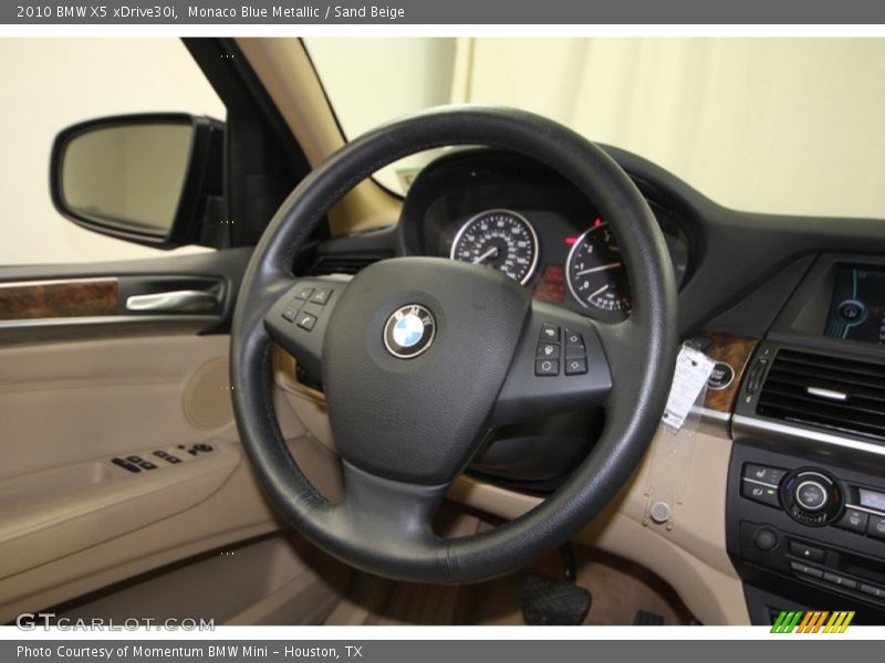 Monaco Blue Metallic / Sand Beige 2010 BMW X5 xDrive30i