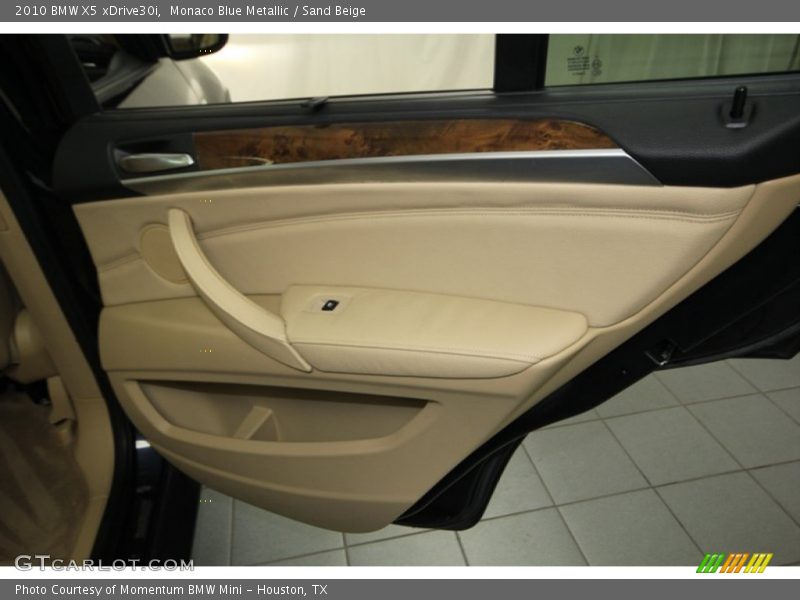 Monaco Blue Metallic / Sand Beige 2010 BMW X5 xDrive30i