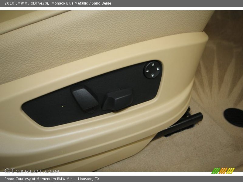 Monaco Blue Metallic / Sand Beige 2010 BMW X5 xDrive30i