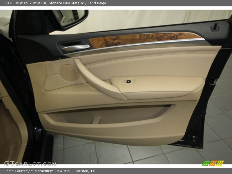 Monaco Blue Metallic / Sand Beige 2010 BMW X5 xDrive30i