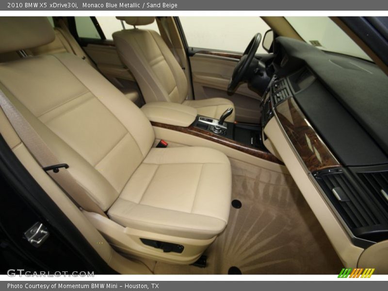 Monaco Blue Metallic / Sand Beige 2010 BMW X5 xDrive30i