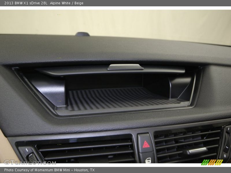 Alpine White / Beige 2013 BMW X1 sDrive 28i