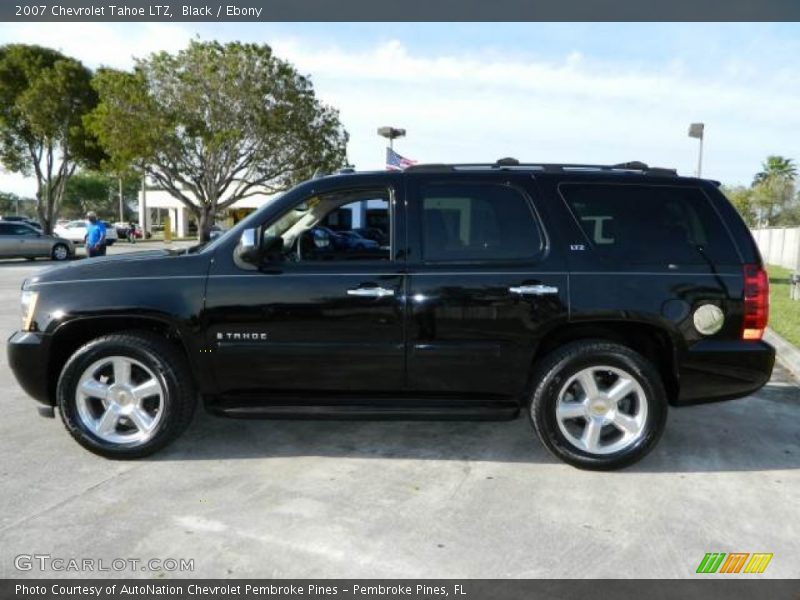 Black / Ebony 2007 Chevrolet Tahoe LTZ