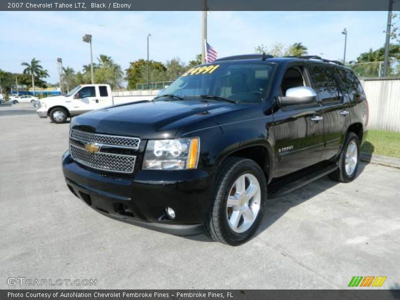 Black / Ebony 2007 Chevrolet Tahoe LTZ