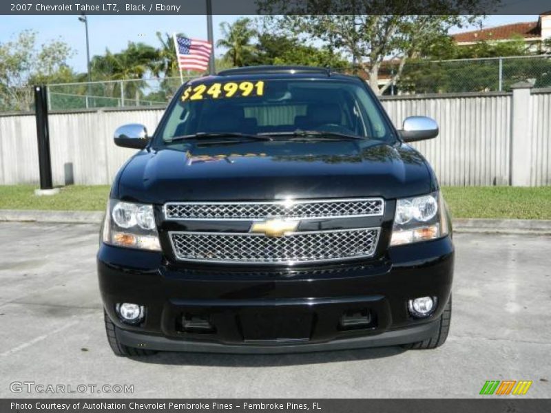 Black / Ebony 2007 Chevrolet Tahoe LTZ