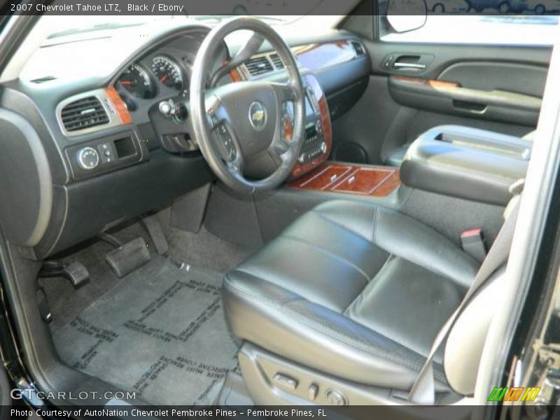 Black / Ebony 2007 Chevrolet Tahoe LTZ