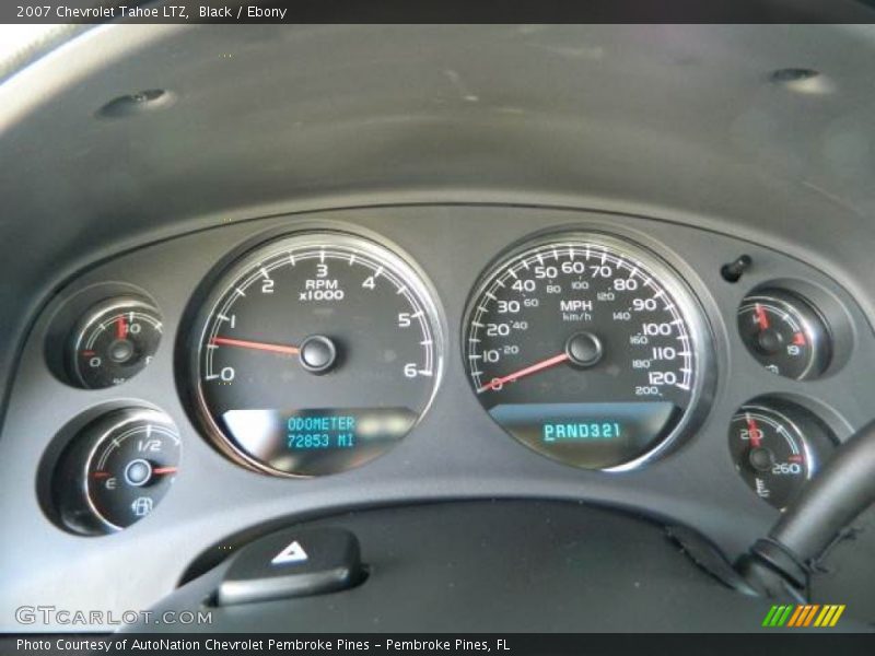 Black / Ebony 2007 Chevrolet Tahoe LTZ