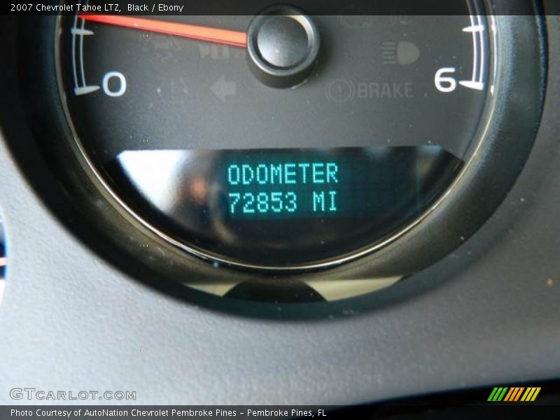 Black / Ebony 2007 Chevrolet Tahoe LTZ