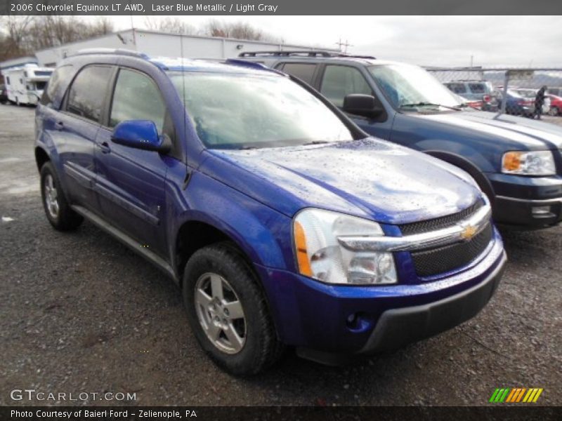 Laser Blue Metallic / Light Gray 2006 Chevrolet Equinox LT AWD