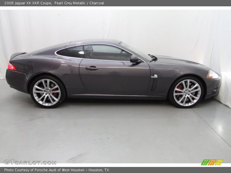 Pearl Grey Metallic / Charcoal 2008 Jaguar XK XKR Coupe