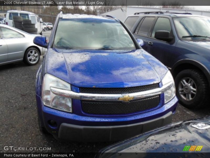 Laser Blue Metallic / Light Gray 2006 Chevrolet Equinox LT AWD