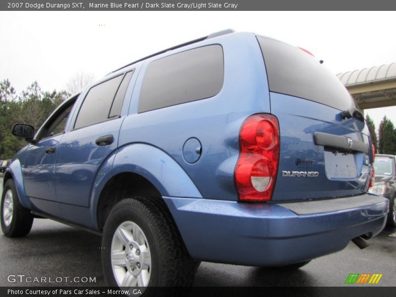 Marine Blue Pearl / Dark Slate Gray/Light Slate Gray 2007 Dodge Durango SXT