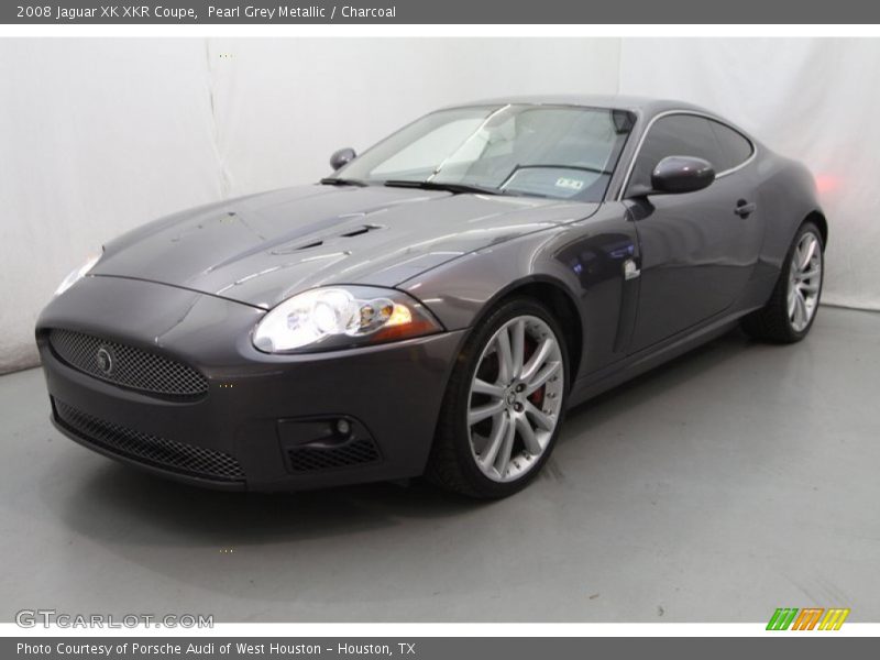 Pearl Grey Metallic / Charcoal 2008 Jaguar XK XKR Coupe