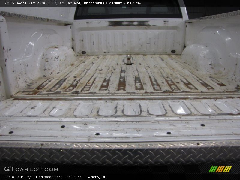 Bright White / Medium Slate Gray 2006 Dodge Ram 2500 SLT Quad Cab 4x4